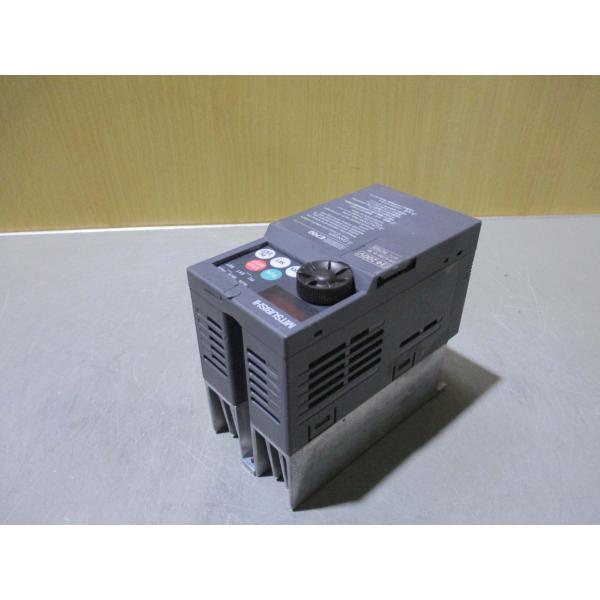 中古 MITSUBISHI INVERTER FR-E720-0.4K インバータ 200V(LAG...