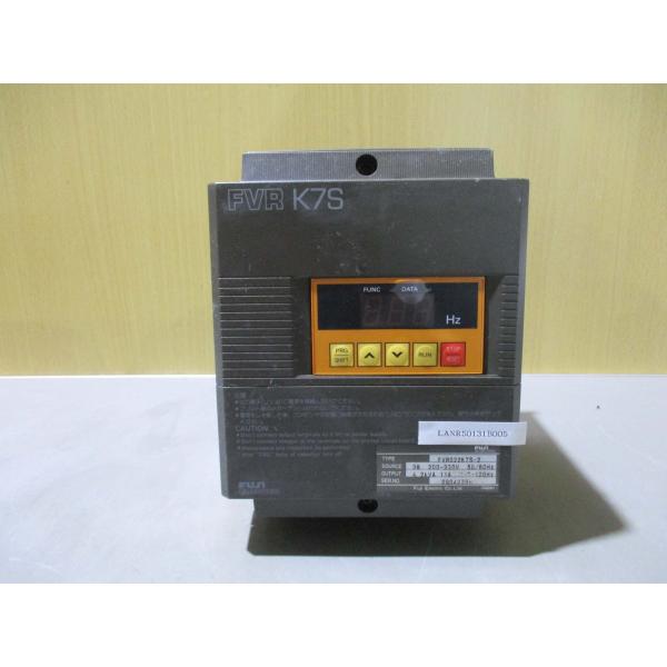中古 FUJI Input Drive FVR022K7S-2 入力駆動 200-230V(LANR...