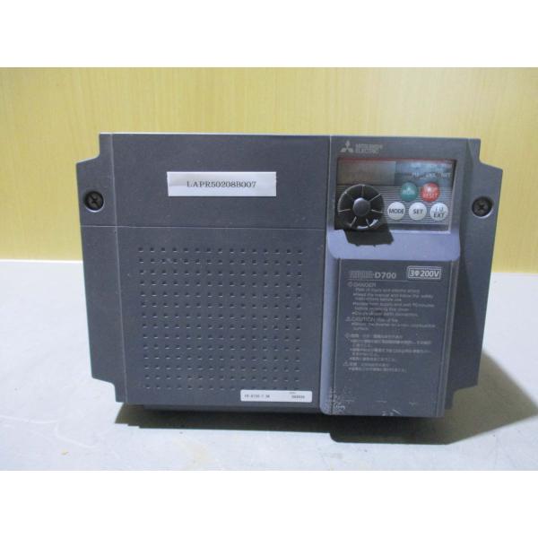 中古 MITSUBISHI INVERTER FR-D720-7.5K インバーター(LAPR502...