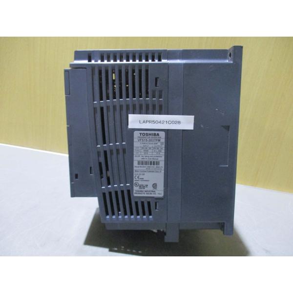 中古 TOSHIBA VFS15-2037PM  3.7kw-6.7KVA-5HP インバータ VF...