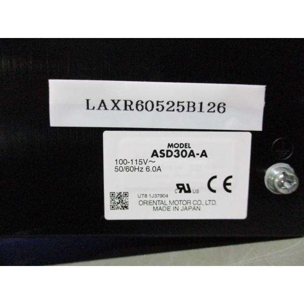 中古 ORIENTAL MOTOR ASD30A-A ユニット用回路(LAXR60525B126)