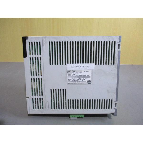 中古 MITSUBISHI AC サーボアンプ MR-J2S-70B 750W(LBER60426C...