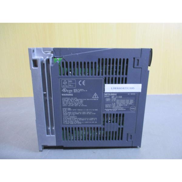 中古 MITSUBISHI AC SERVO MR-J3-40B サーボアンプ 400W (LBER...
