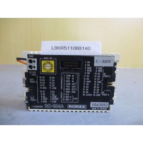 中古RORZE I/O MASTER RC-204A コントローラーモジュール(LBKR51106B...