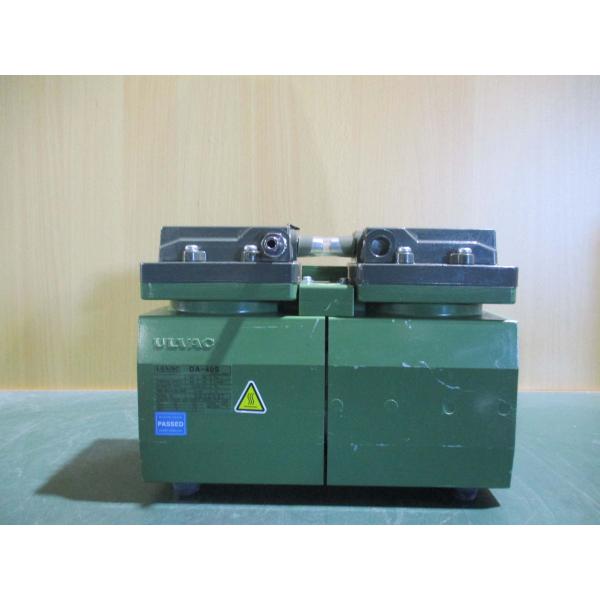 中古 ULVAC diaphragm pump DA-40S ダイアフラムポンプ(MAHR50227...