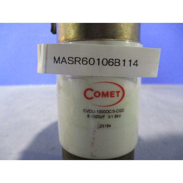 中古 COMET CVDU-1000CC/3-BAFH-U Variable Vacuum Capa...