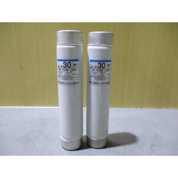 中古 FUJI ELECTRIC HH FuSE Link JC-6/30 富士HHヒューズ 2個 ...