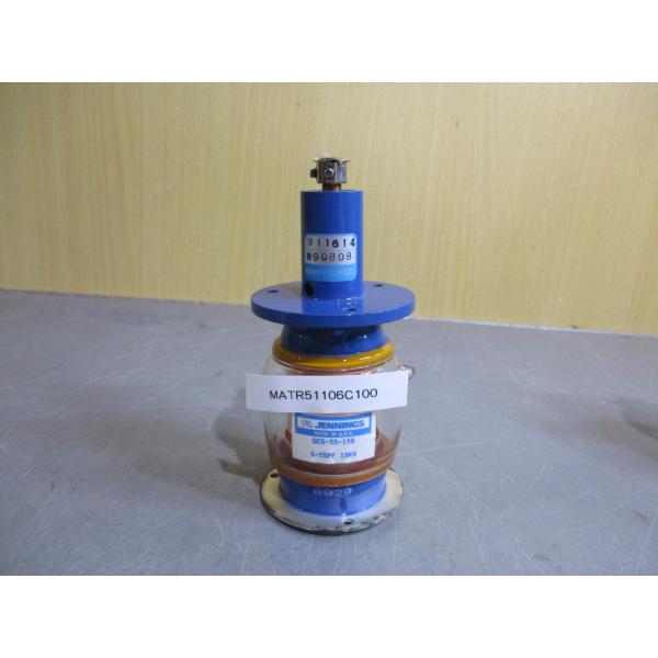 中古Jennings GCS-55-15S Variable Vacuum Capacitor 5-...