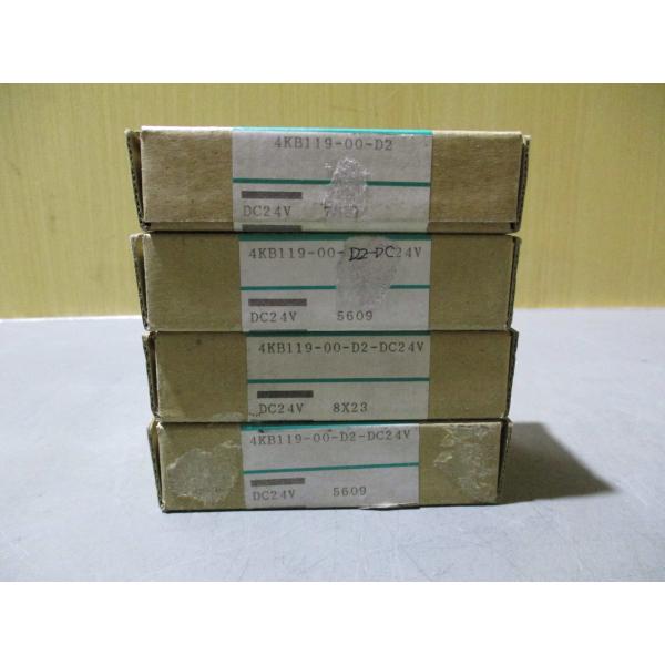 新古CKD 4KA・Bシリーズ 空気圧バルブ パイロット式5ポート弁 4KB119-00-D2-DC...