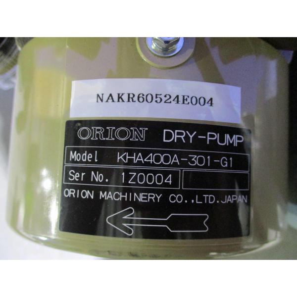 中古 ORION DRY-PUMP KHA400A-301-G1/ICHINOMIYA DENKI ...