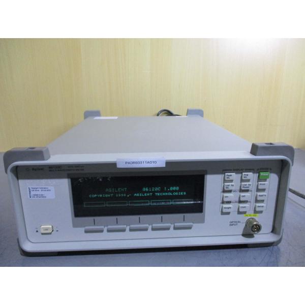 中古Agilent 86120C Multi-Wavelenght Meter 通電OK(PADR6...