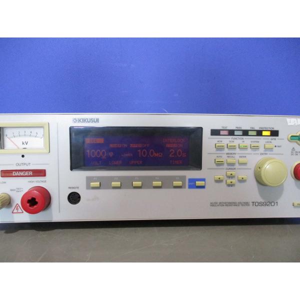 中古 KIKUSUI AC/DC WITHSTANDING VOLTAGE/INSULATION R...