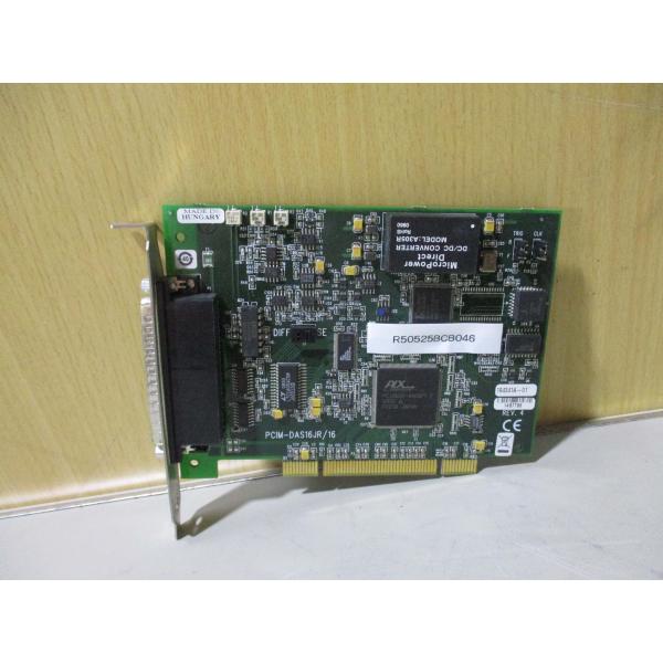 中古 MEASUREMENT COMPUTING PCIM-DAS16JR/16 194341A-0...