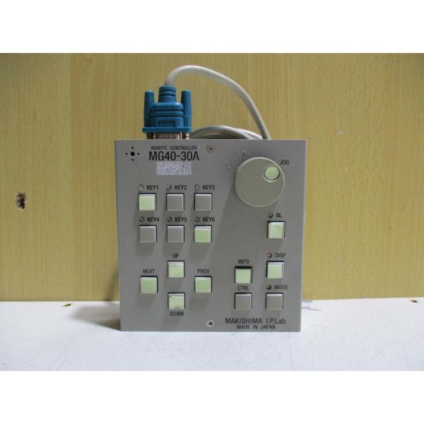中古 MAKISHIMA I.P.LAB MG40-30A リモートコントローラ(R50607AGE...