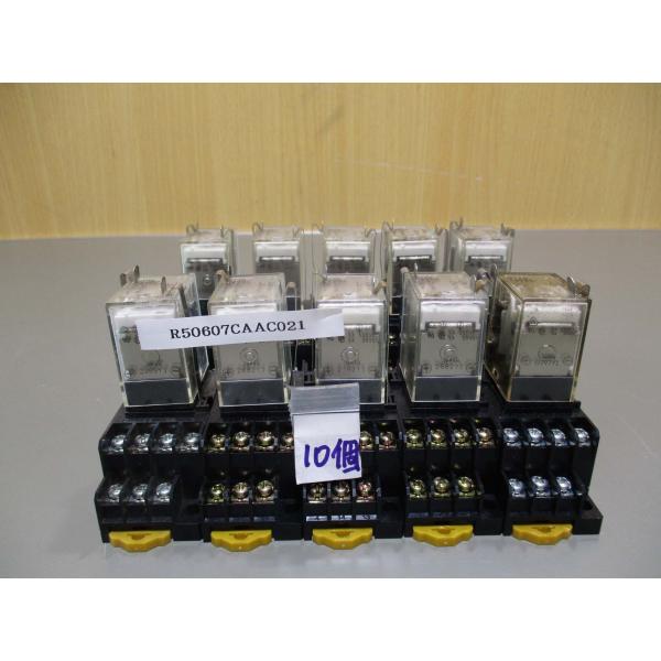 中古 OMRON MY4N 24VDC パワーリレー 10個セット(R50607CAAC021)
