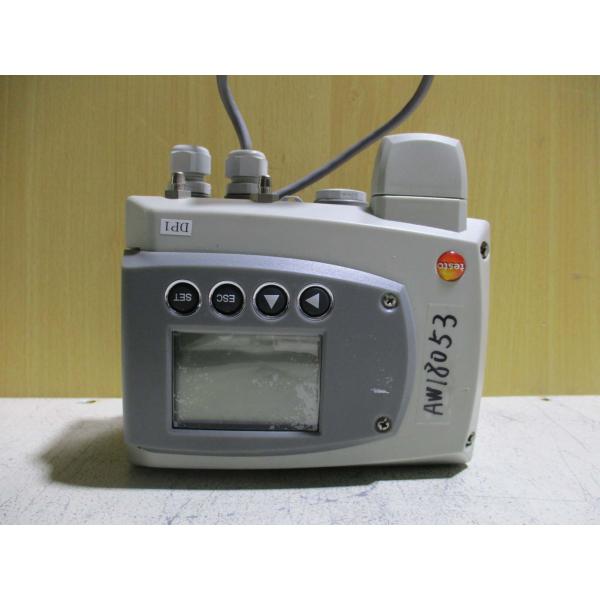 中古 TESTO PRESSURE TRANSMITTER  6351 差圧変換器(R50613AG...