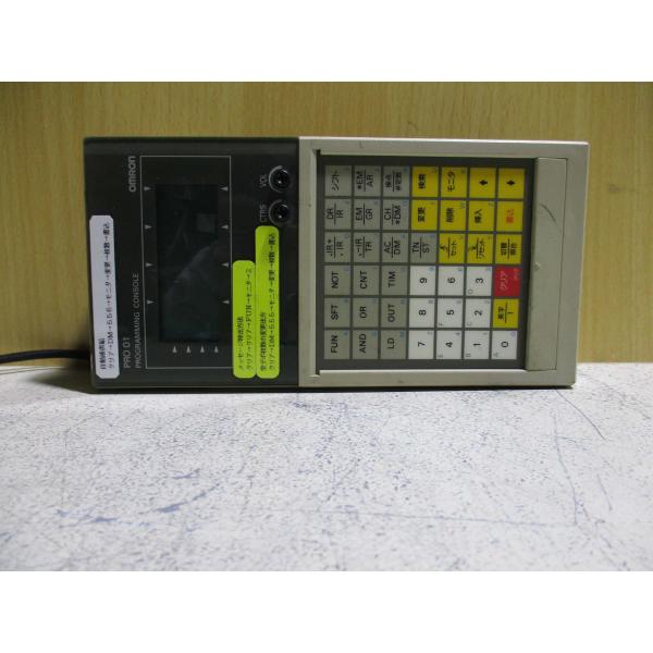 中古 OMRON PROGRAMMING CONSOLE UNIT CVM1-PR001 プログラミ...