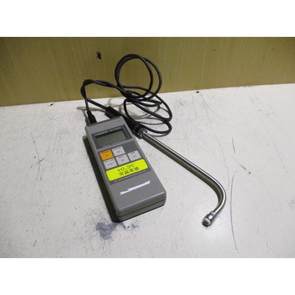 中古 SATO KEIRYOKI DIGITAL THERMOMETER SK-1250MC(R50...