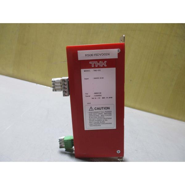 中古THK TNU-CC ドライバコントローラ 24VDC 0.3A(R50615DVD024)