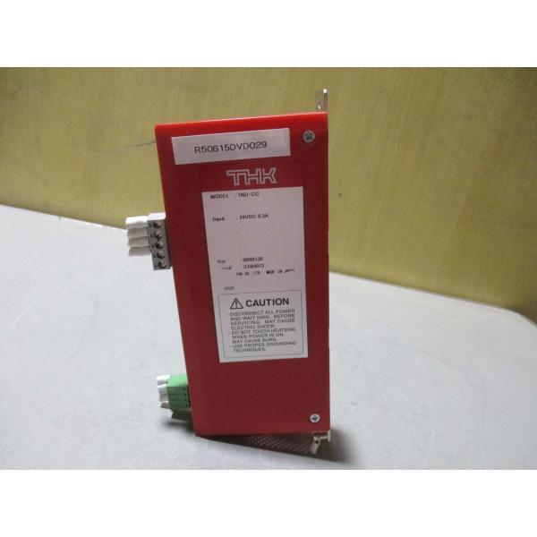 中古THK TNU-CC ドライバコントローラ 24VDC 0.3A(R50615DVD029)