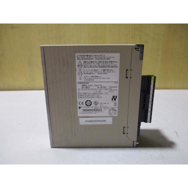 中古 YASKAWA SGDV-1R6A11B SERVOPACK サーボパック(R50622DPB...