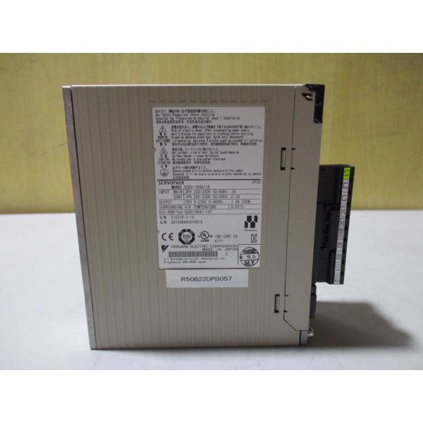 中古 YASKAWA SGDV-1R6A11B SERVOPACK サーボパック(R50622DPB...
