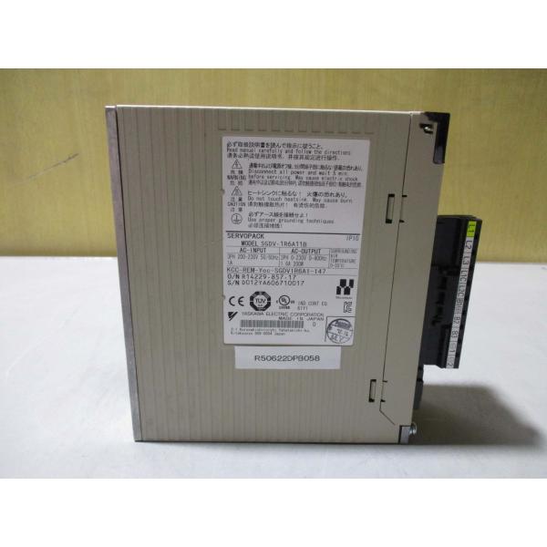 中古 YASKAWA SGDV-1R6A11B SERVOPACK サーボパック(R50622DPB...