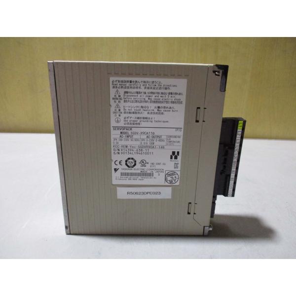 中古 YASKAWA SERVO PACK SGDV-R90A11B サーボパック 100W(R50...
