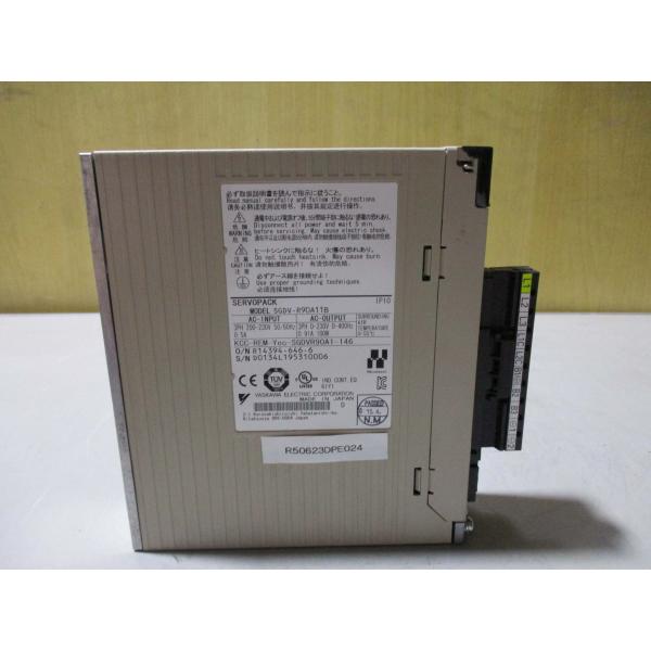 中古 YASKAWA SERVO PACK SGDV-R90A11B サーボパック 100W(R50...