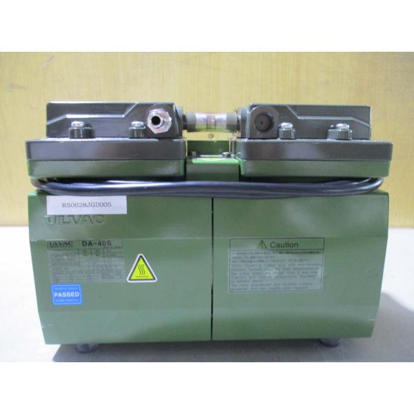中古 ULVAC diaphragm pump DA-40S ダイアフラムポンプ(R50628JGD...