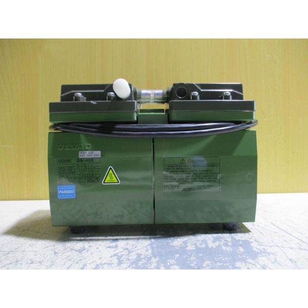 中古 ULVAC diaphragm pump DA-40S ダイアフラムポンプ(R50628JHD...