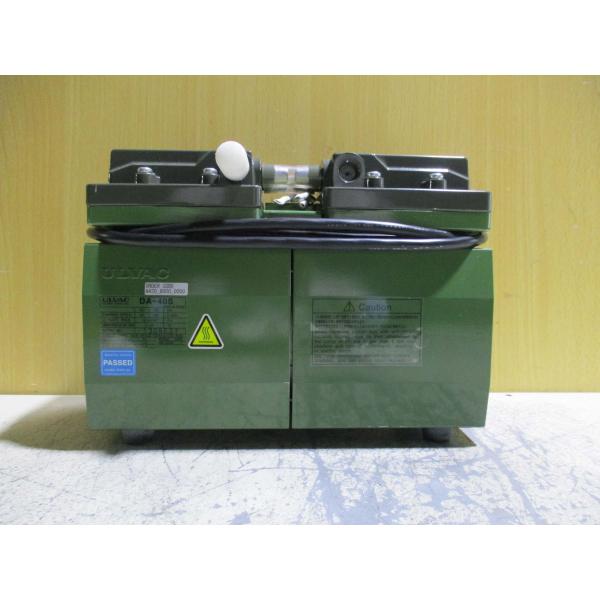 中古 ULVAC diaphragm pump DA-40S ダイアフラムポンプ(R50628JHD...