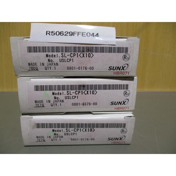 新古 Panasonic  SUNX SL-CP1  圧接コネクタ4Pオス 3箱(R50629FFE...