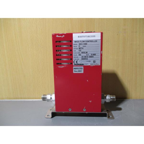 中古HORIBA STEC マスフローコントローラ ユニット SEC-E60(R50707DRC02...