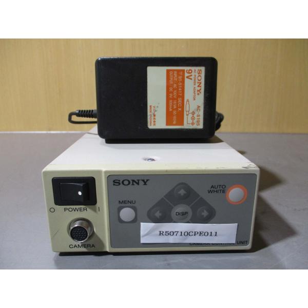 中古 SONY CCDカラービデオカメラコントロールユニット DXC-LS1/AC-S195(R50...