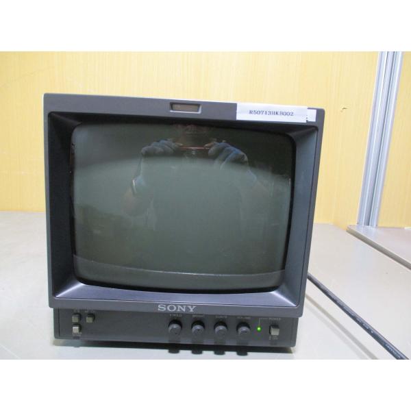 中古 SONY BLACK AND WHITE MONITOR PVM-97 白黒モニター AC12...