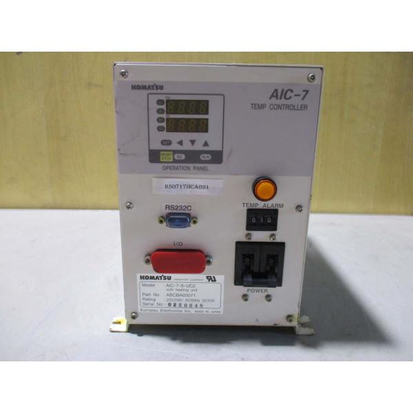 中古KOMATSU LABORATORY EQUIPMENT AIC-7-6-UC2 200 280...