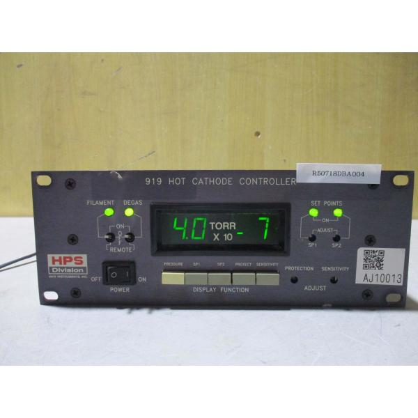 中古 MKS HPS 919  Hot Cathode Controllers＜通電OK>(R507...