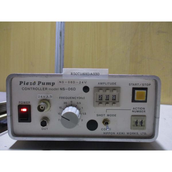 中古 NIPPON KEIKI Piezo Pump ピエゾポンプコントローラ NS-06D-24 ...