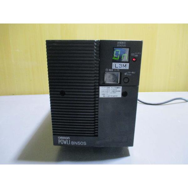中古 OMRON BN50S 無停電電源装置 通電ok(R50720MED008)