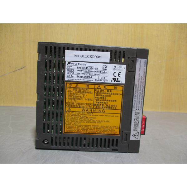 中古 FUJI RYB401S3-VBC-Z8 AC SERVO DRIVE AMPLIFIER 2...