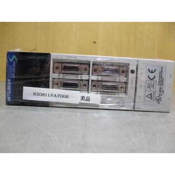 新古 MITSUBISHI 三菱電機 サーボアンプ MR-J2S-20A AC SERVO 200W...