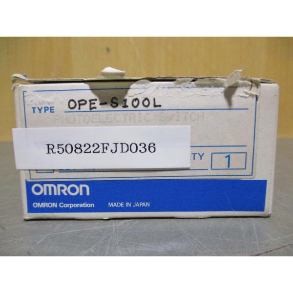 新古 OMRON   OPE-S100L 光電レシーバー(R50822FJD036)