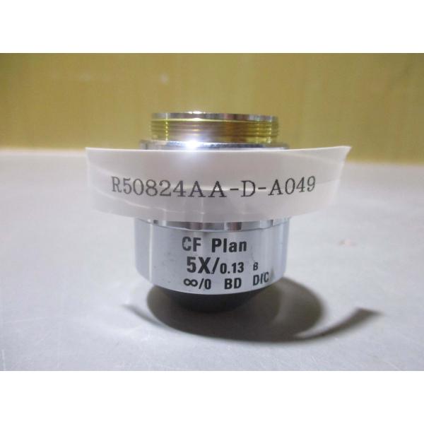 中古 NIKON 対物レンズ CF Plan 5X/0.13 ∞/0 BD DIC(R50824AA...