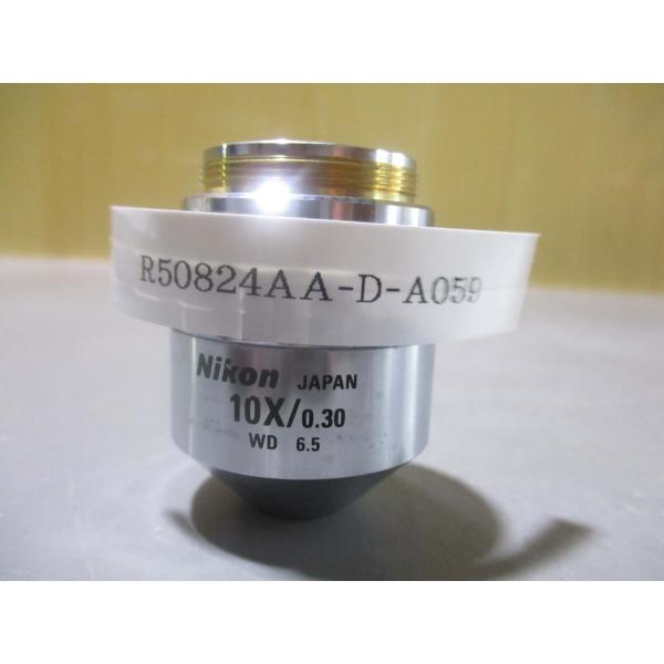 中古 NIKON CF PLAN 10X/0.30 A WD 6.5 ∞/0 BD DIC(R508...