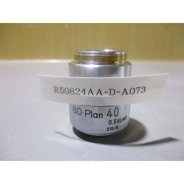 中古 NIKON BD Plan 40 0.5 ELWD 210/0 顕微鏡対物レンズ(R50824...