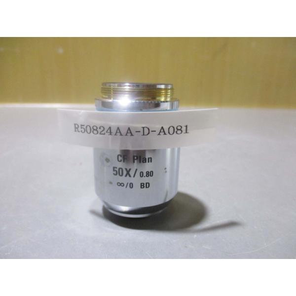 中古 Nikon CF Plan 50x/0.80  ∞/0 BD 顕微鏡対物レンズ(R50824A...