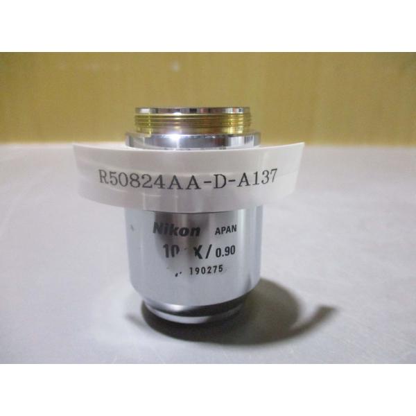 中古 NIKON CF PLAN 100X/0.90 ∞/0 BD 顕微鏡対物レンズ(R50824A...