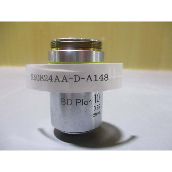 中古 NIKON BD PLAN 10 0.25 210/0 顕微鏡 対物レンズ(R50824AA-...