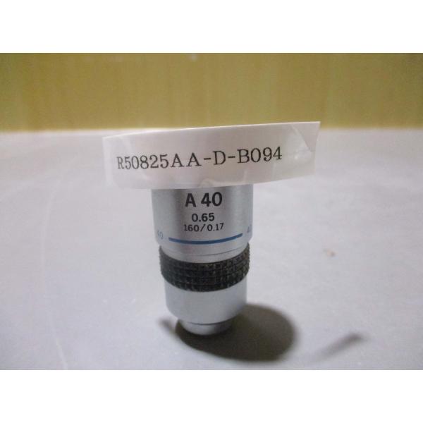 中古 OLYMPUS  A40 0.65 160/0.17 顕微鏡 対物レンズ(R50825AA-D...